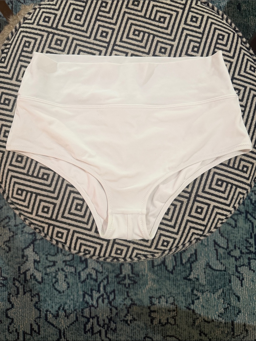 Classic High-Waist Briefs - White